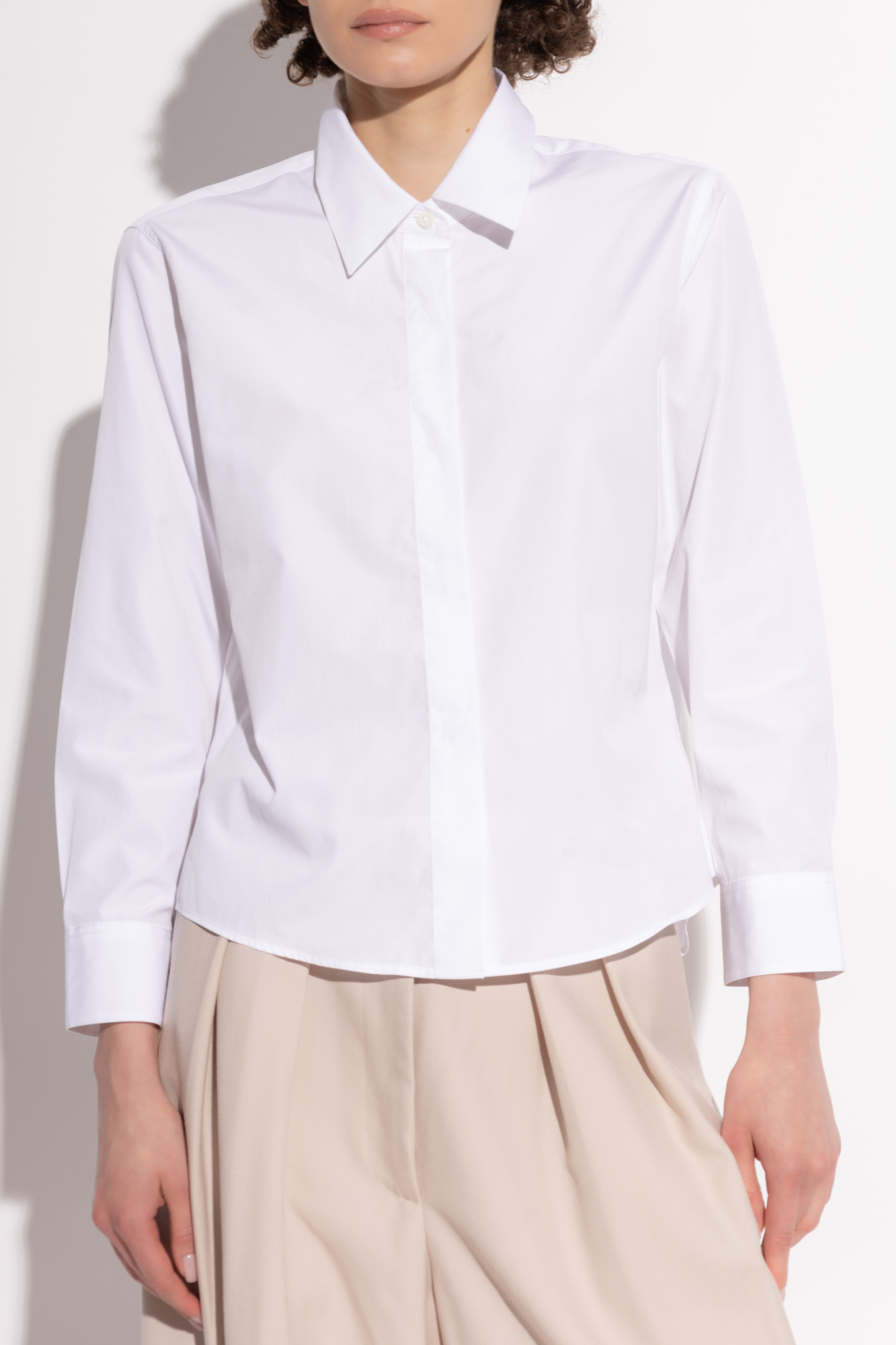 White Cotton shirt Dries Van Noten - Vitkac AS